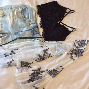 Kimono/ swimsuit cover up